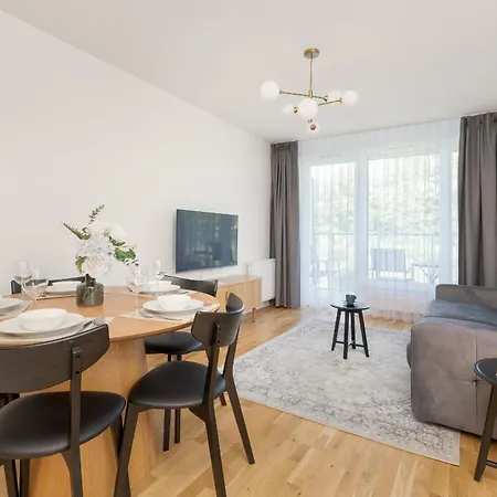 Appartement Stylowy W Gdansku Parking & Ekspres Do Kawy By Renters *